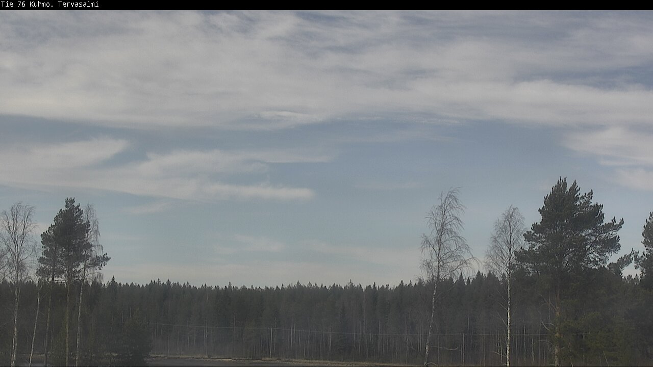 Kelikamerat Kuva Tie 76 Kuhmo, Tervasalmi, Kuhmo, Kainuu