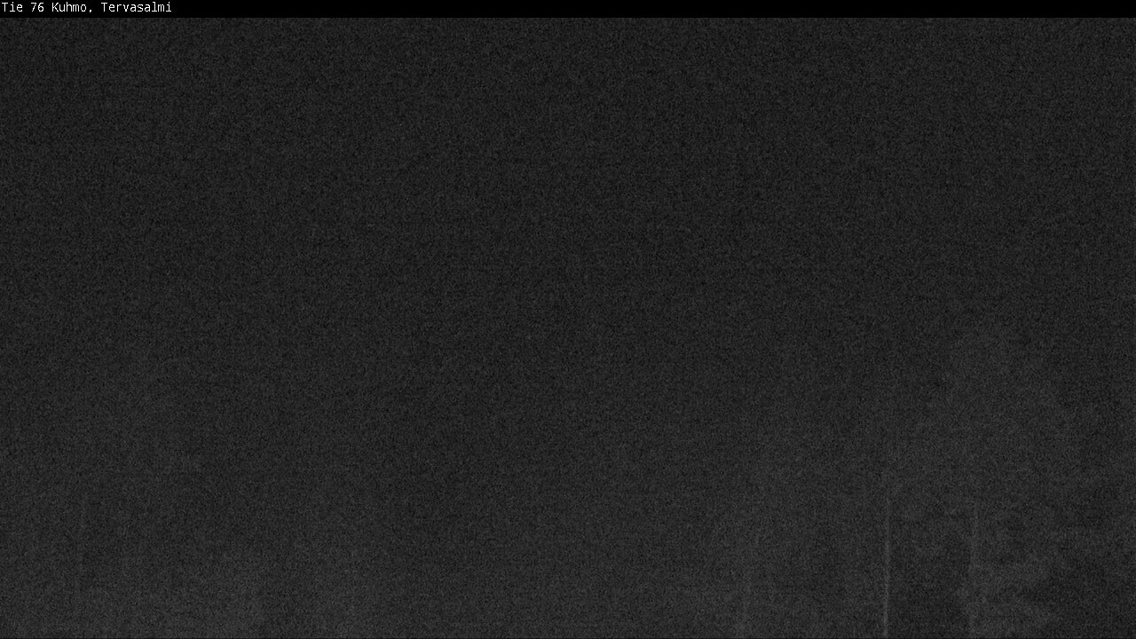 Weather Camera Image Road 76 Kuhmo, Tervasalmi, Kuhmo, Kainuu