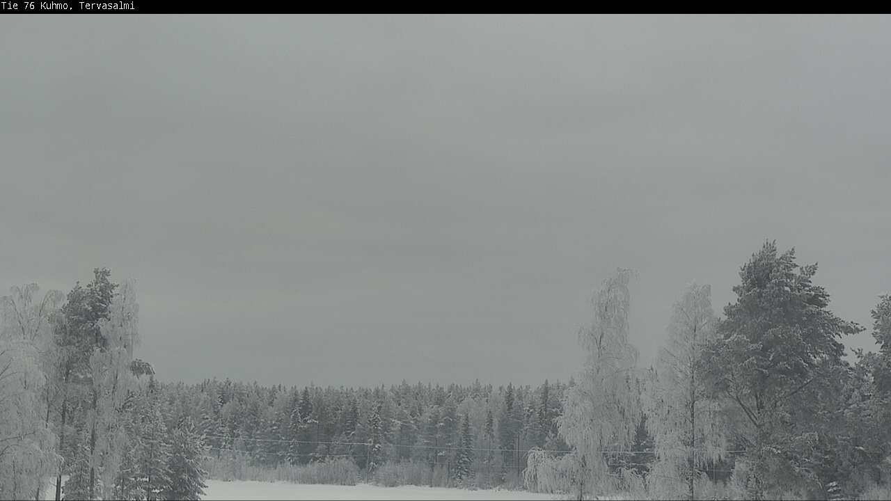 Weather Camera Image Road 76 Kuhmo, Tervasalmi, Kuhmo, Kainuu