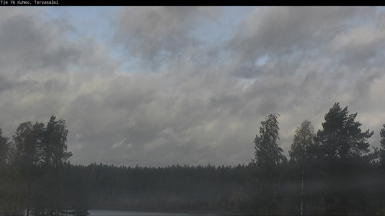 Weather Camera Image Road 76 Kuhmo, Tervasalmi, Kuhmo, Kainuu