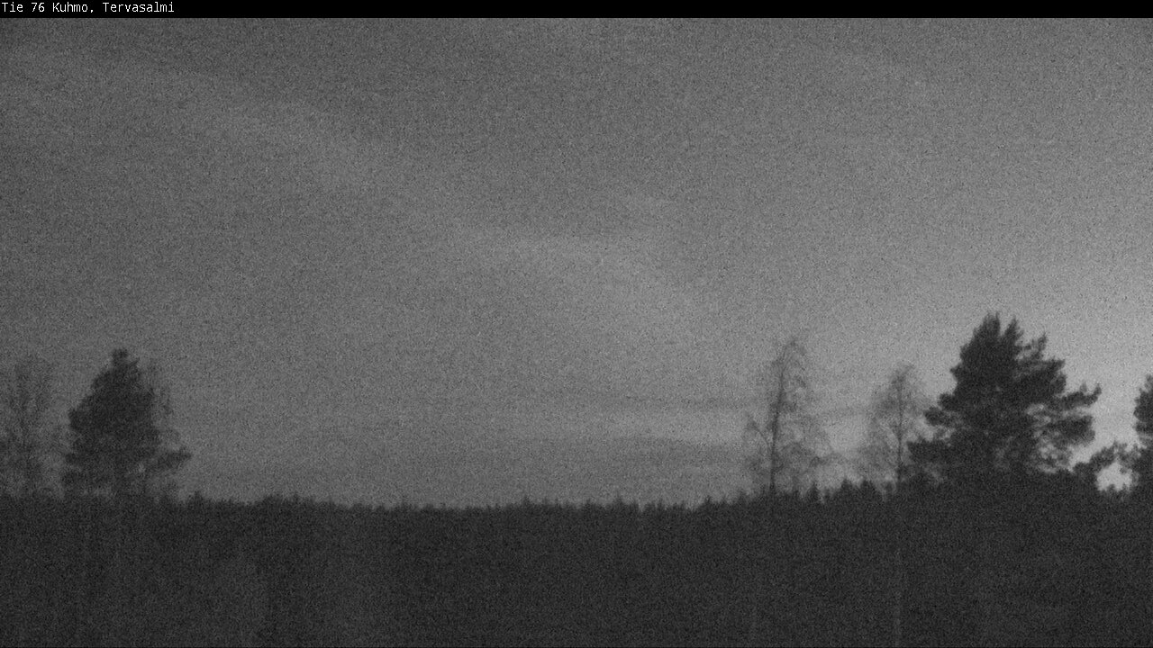 Weather Camera Image Road 76 Kuhmo, Tervasalmi, Kuhmo, Kainuu