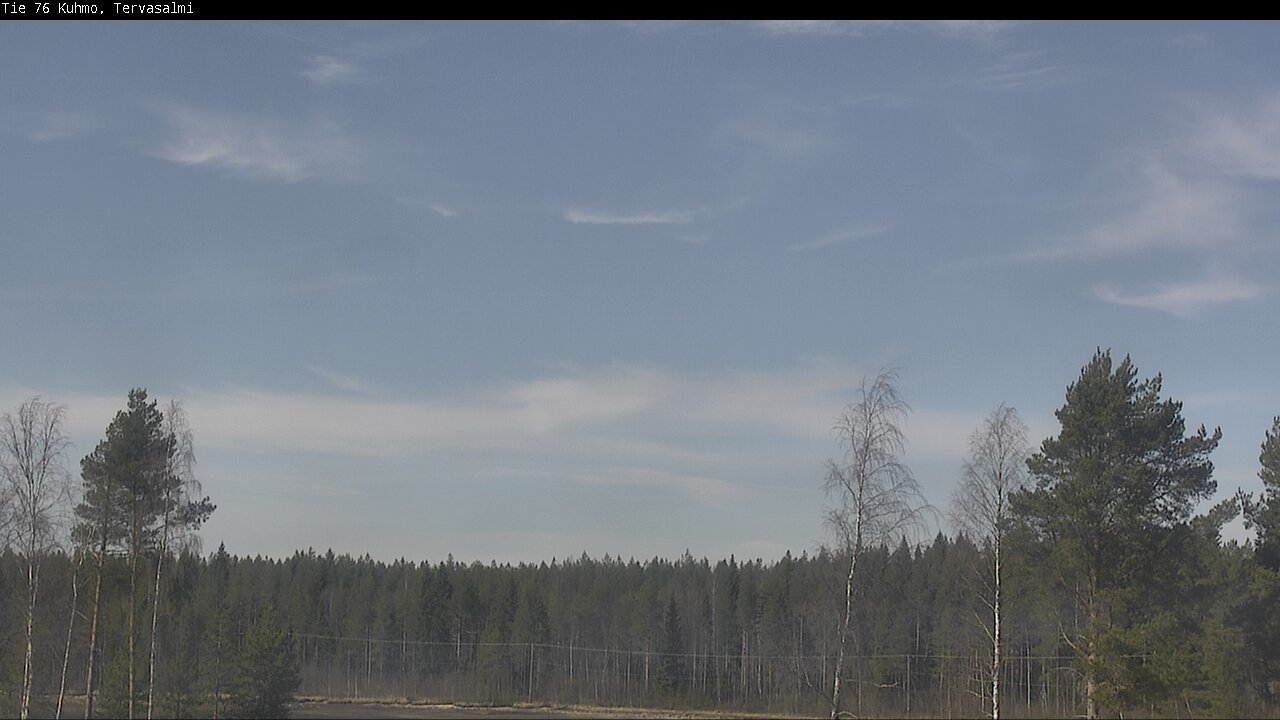 Kelikamerat Kuva Tie 76 Kuhmo, Tervasalmi, Kuhmo, Kainuu