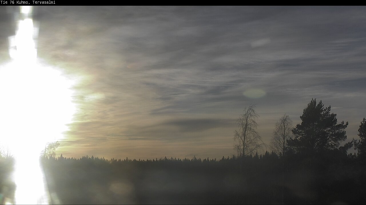 Kelikamerat Kuva Tie 76 Kuhmo, Tervasalmi, Kuhmo, Kainuu
