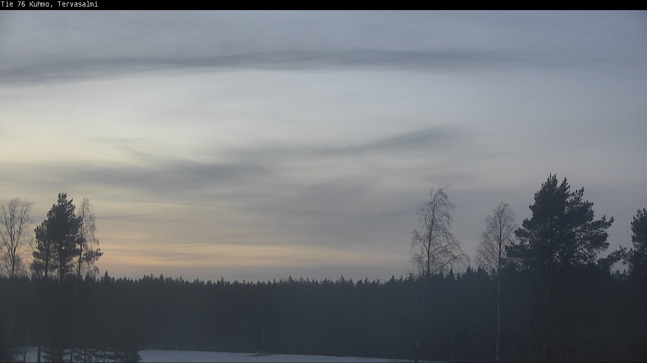 Kelikamerat Kuva Tie 76 Kuhmo, Tervasalmi, Kuhmo, Kainuu