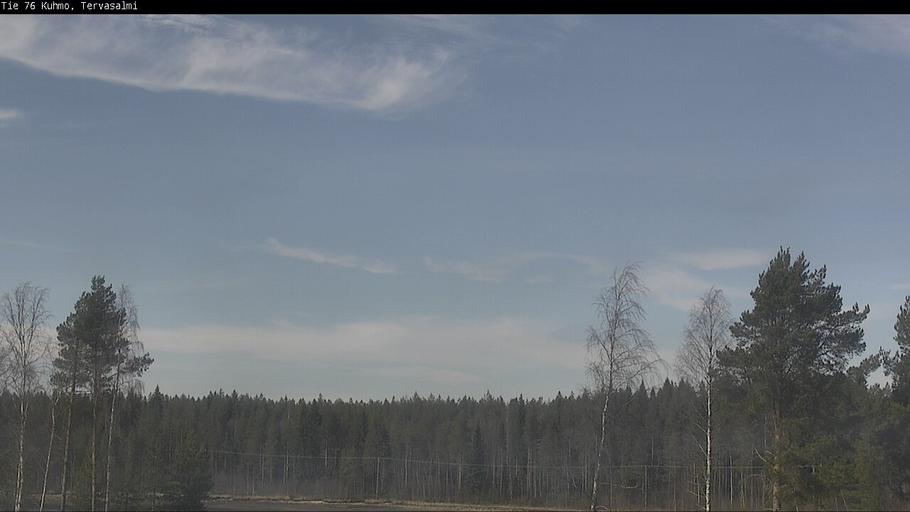 Kelikamerat Kuva Tie 76 Kuhmo, Tervasalmi, Kuhmo, Kainuu