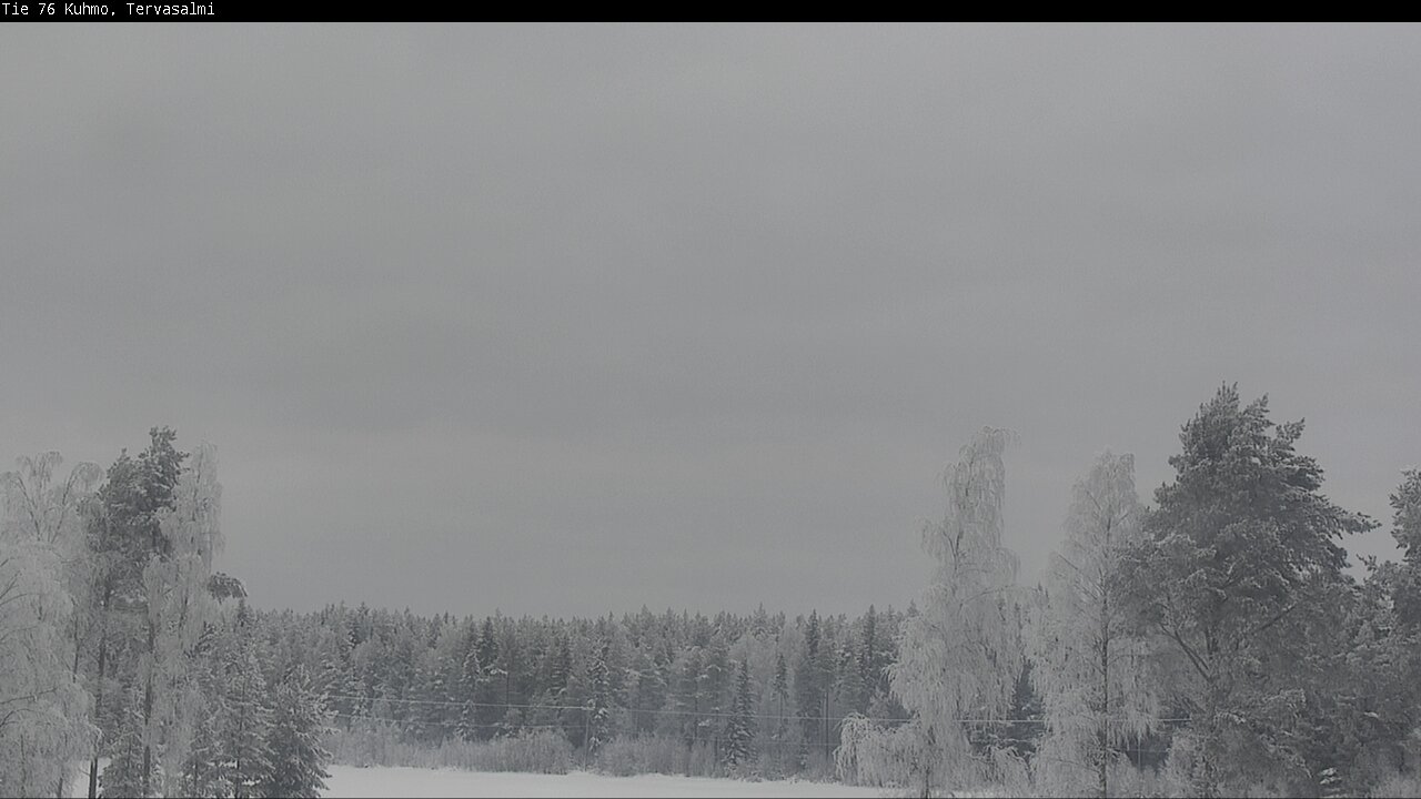 Weather Camera Image Road 76 Kuhmo, Tervasalmi, Kuhmo, Kainuu