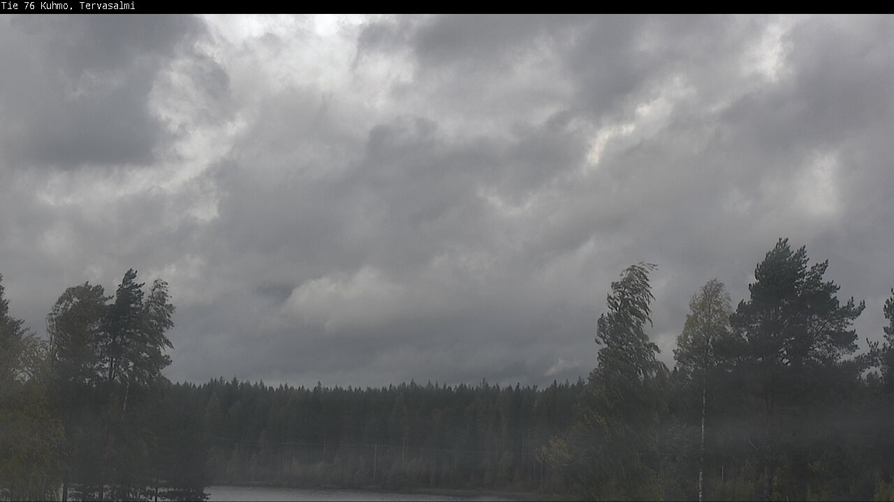 Weather Camera Image Road 76 Kuhmo, Tervasalmi, Kuhmo, Kainuu