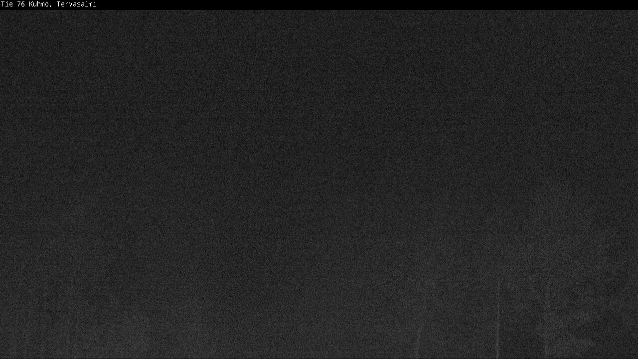 Weather Camera Image Road 76 Kuhmo, Tervasalmi, Kuhmo, Kainuu