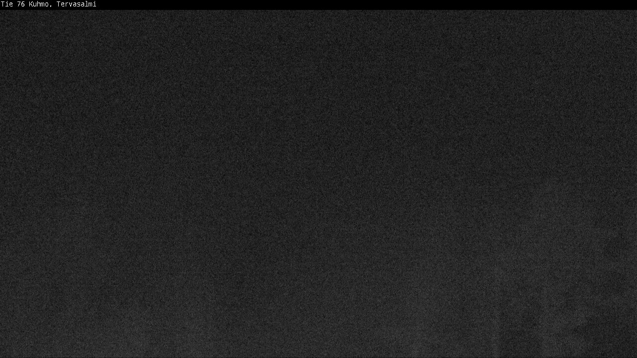 Weather Camera Image Road 76 Kuhmo, Tervasalmi, Kuhmo, Kainuu
