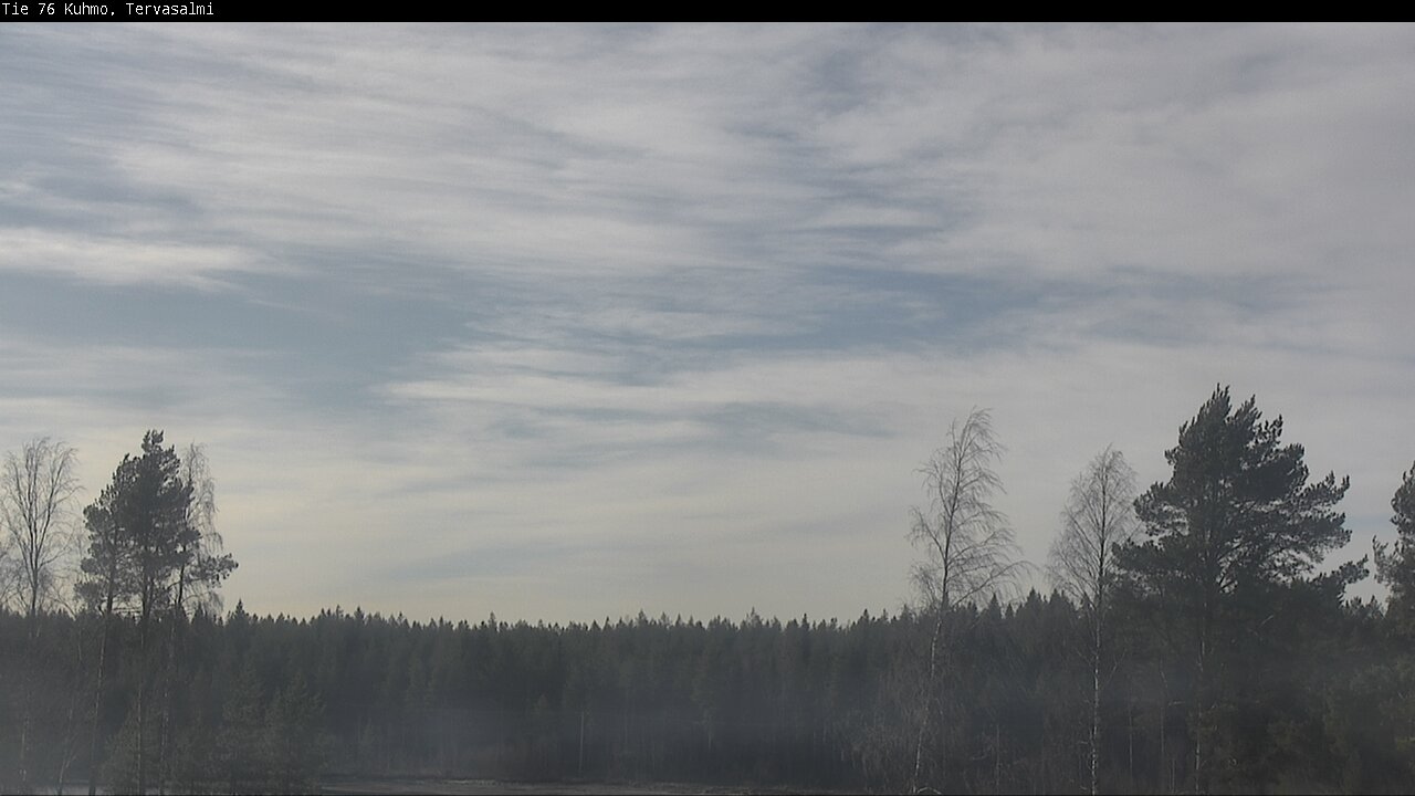 Kelikamerat Kuva Tie 76 Kuhmo, Tervasalmi, Kuhmo, Kainuu