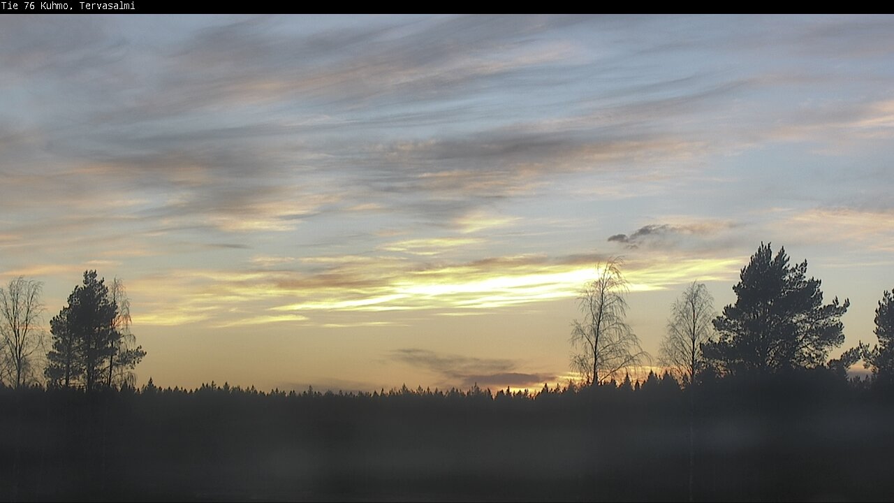 Kelikamerat Kuva Tie 76 Kuhmo, Tervasalmi, Kuhmo, Kainuu