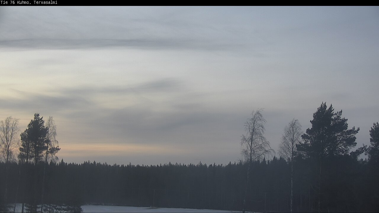 Kelikamerat Kuva Tie 76 Kuhmo, Tervasalmi, Kuhmo, Kainuu