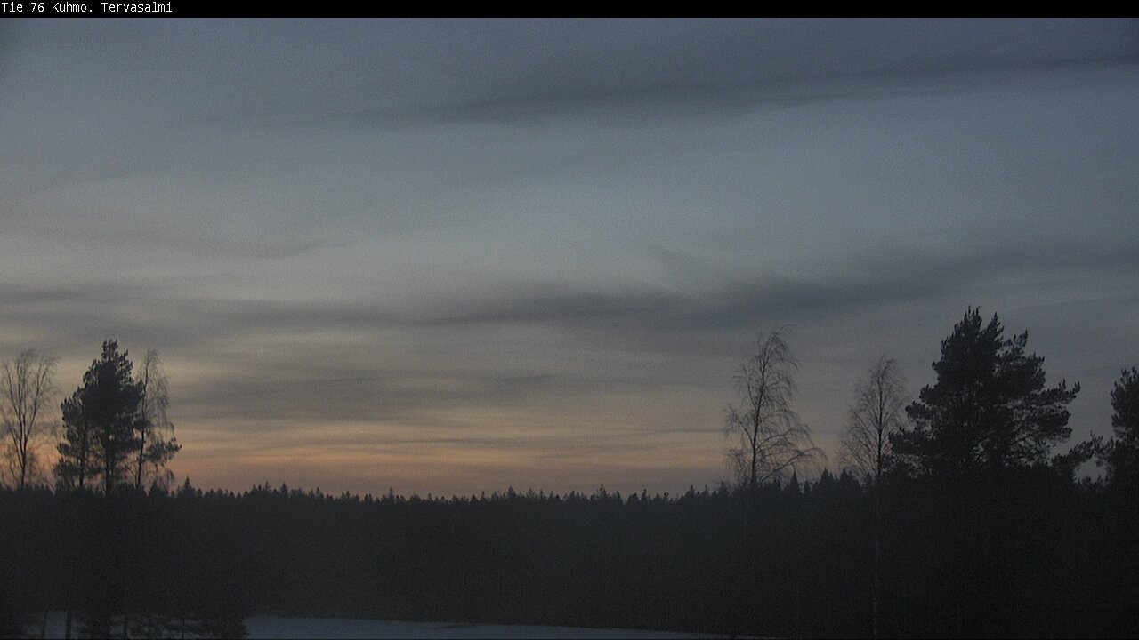 Kelikamerat Kuva Tie 76 Kuhmo, Tervasalmi, Kuhmo, Kainuu