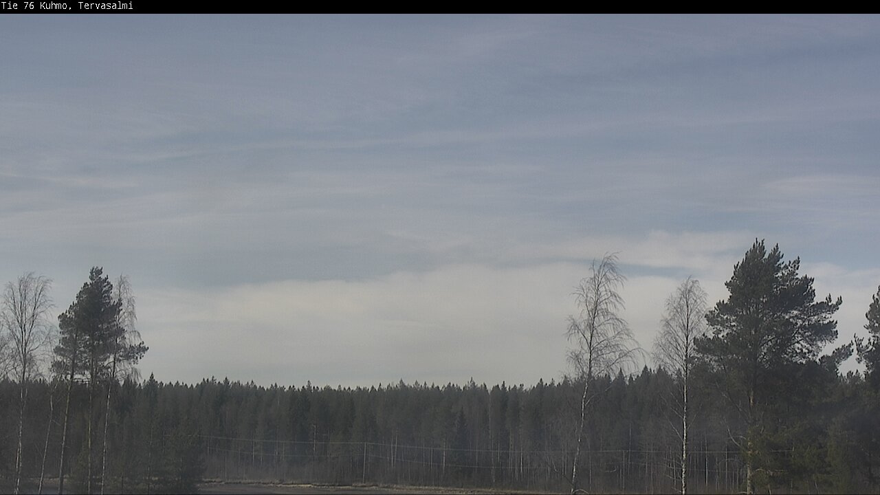 Kelikamerat Kuva Tie 76 Kuhmo, Tervasalmi, Kuhmo, Kainuu