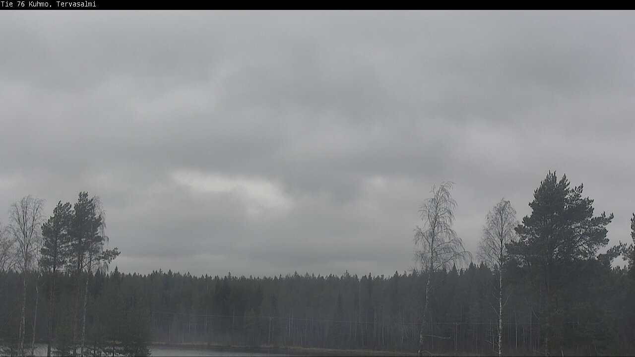 Weather Camera Image Väg 76 Kuhmo, Tervasalmi, Kuhmo, Kainuu