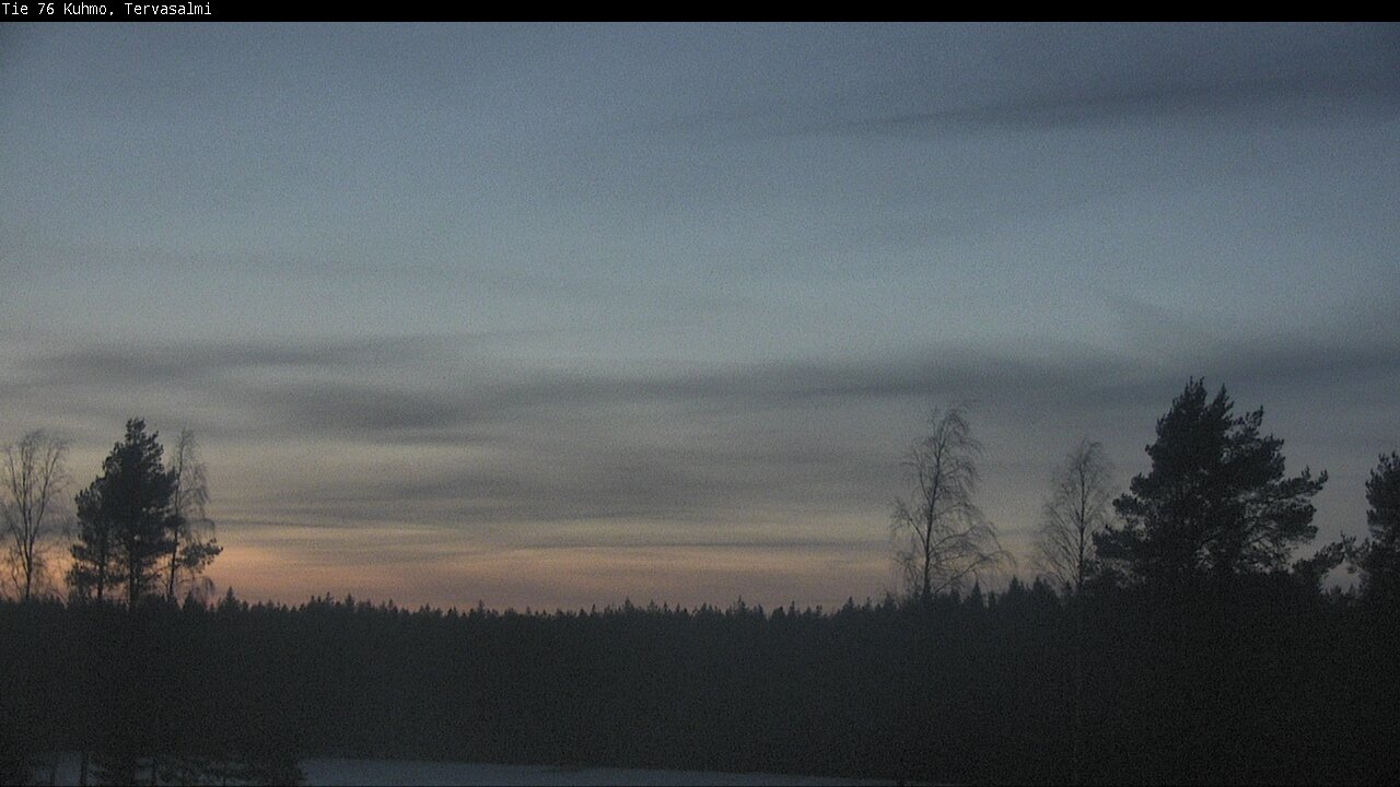 Kelikamerat Kuva Tie 76 Kuhmo, Tervasalmi, Kuhmo, Kainuu