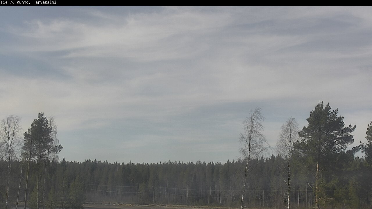 Kelikamerat Kuva Tie 76 Kuhmo, Tervasalmi, Kuhmo, Kainuu