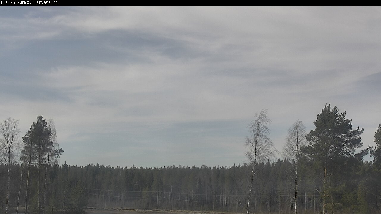 Kelikamerat Kuva Tie 76 Kuhmo, Tervasalmi, Kuhmo, Kainuu