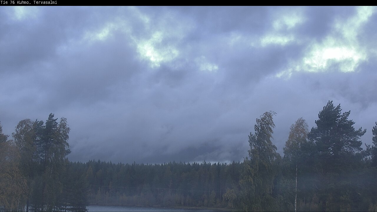 Weather Camera Image Road 76 Kuhmo, Tervasalmi, Kuhmo, Kainuu