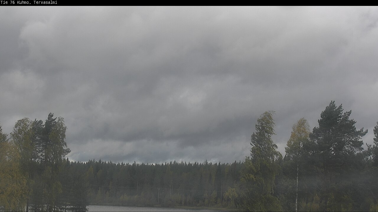 Weather Camera Image Road 76 Kuhmo, Tervasalmi, Kuhmo, Kainuu