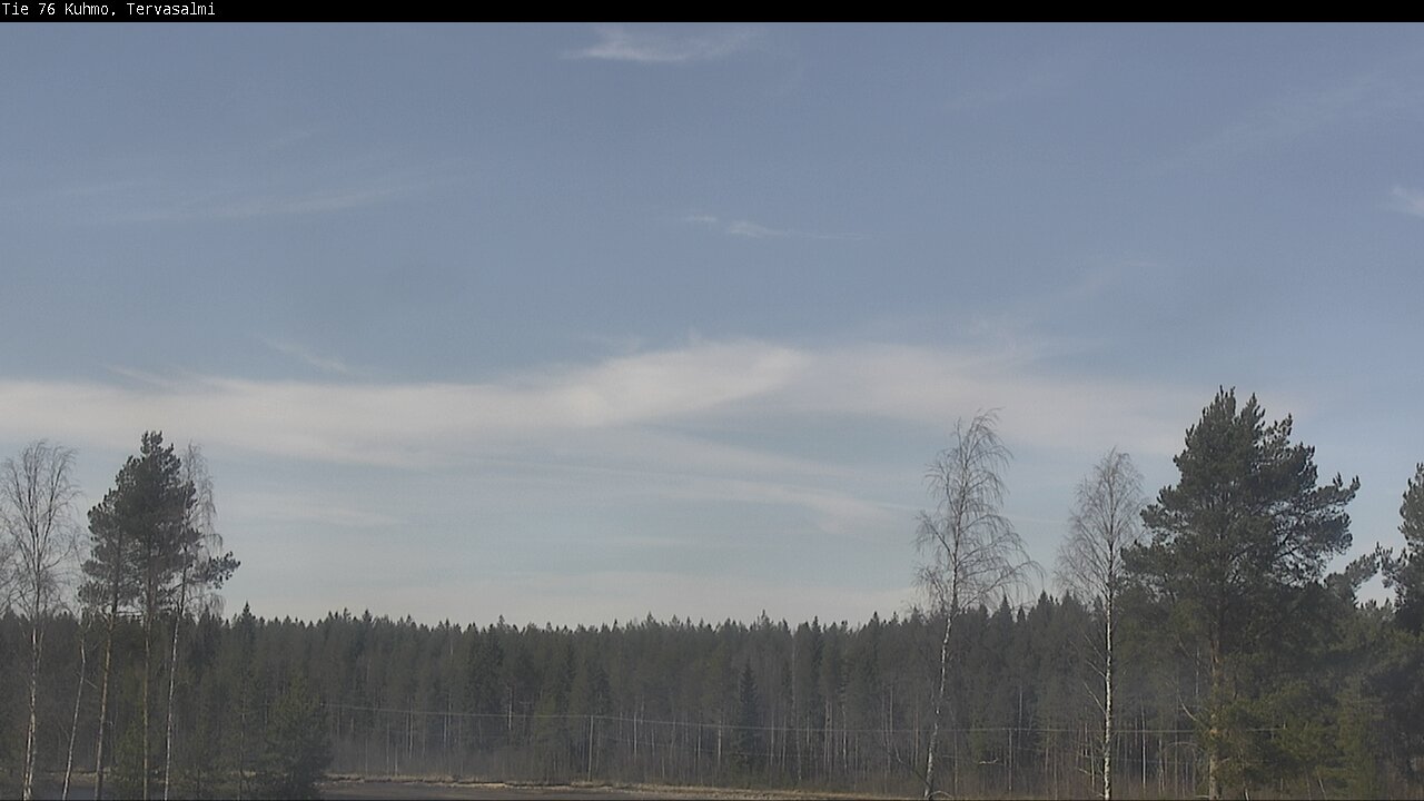 Kelikamerat Kuva Tie 76 Kuhmo, Tervasalmi, Kuhmo, Kainuu