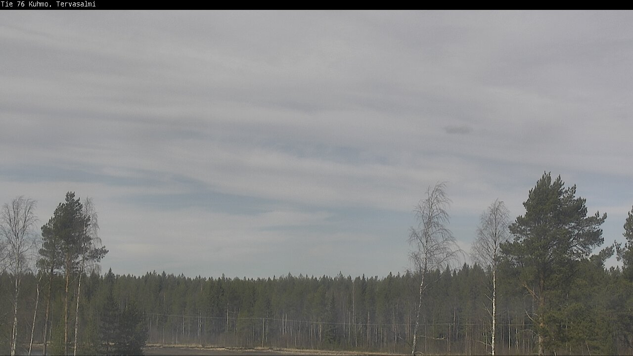 Kelikamerat Kuva Tie 76 Kuhmo, Tervasalmi, Kuhmo, Kainuu