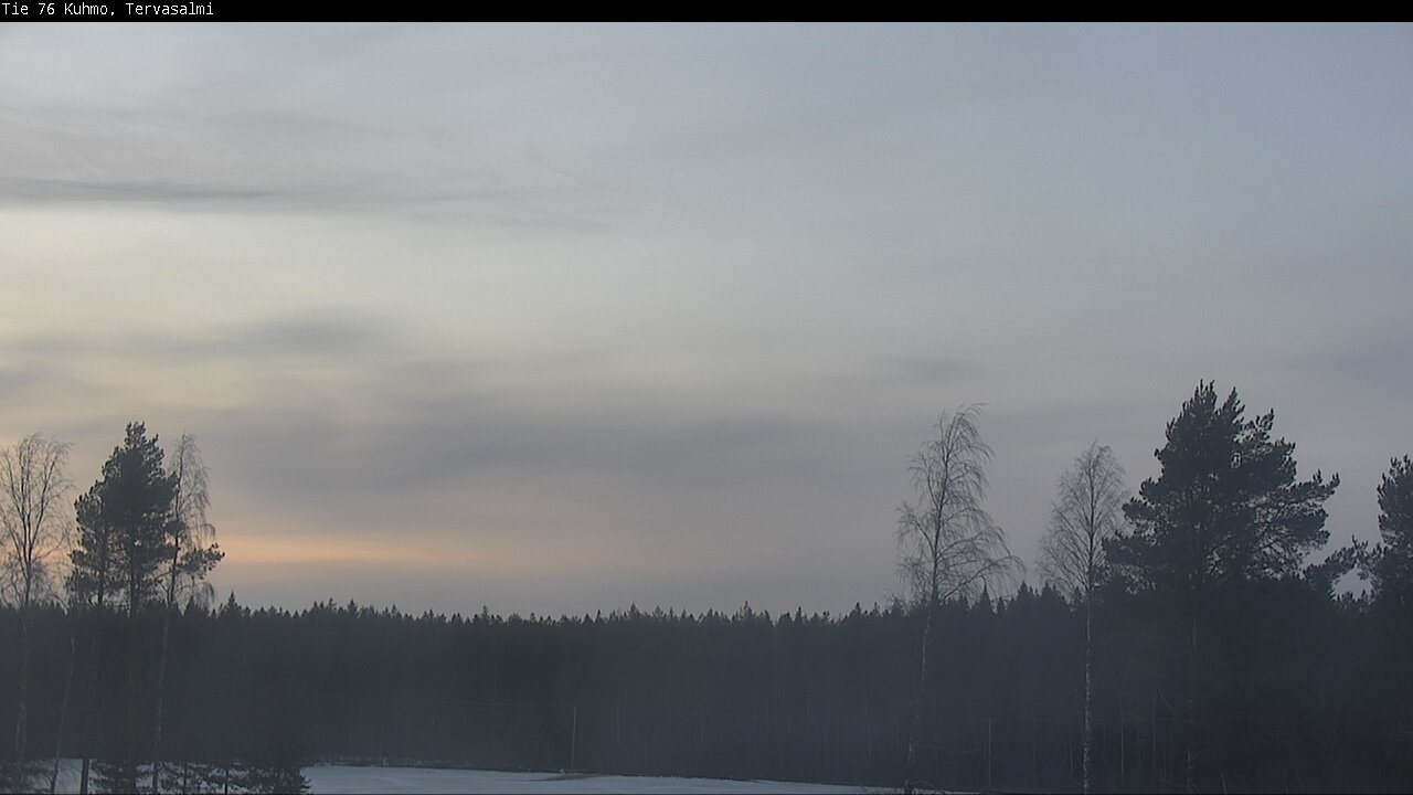 Kelikamerat Kuva Tie 76 Kuhmo, Tervasalmi, Kuhmo, Kainuu