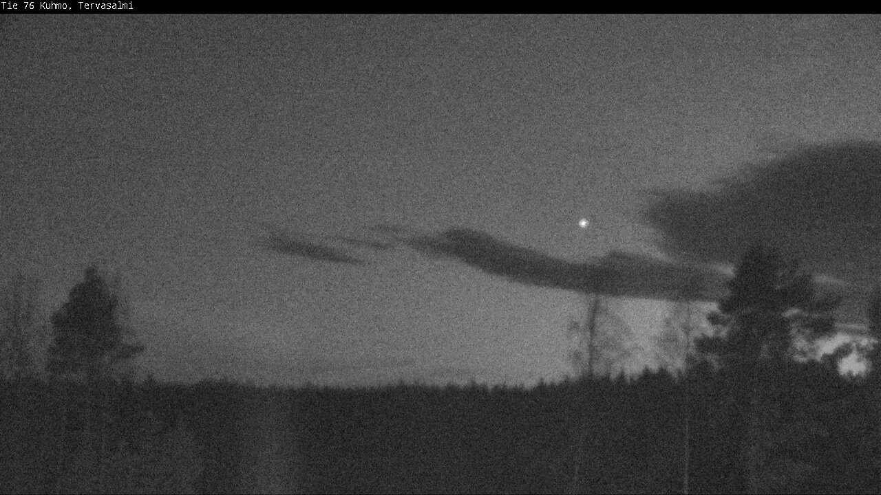 Weather Camera Image Road 76 Kuhmo, Tervasalmi, Kuhmo, Kainuu