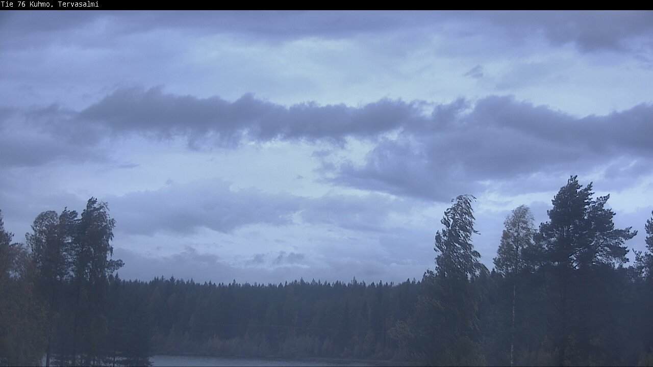 Weather Camera Image Road 76 Kuhmo, Tervasalmi, Kuhmo, Kainuu