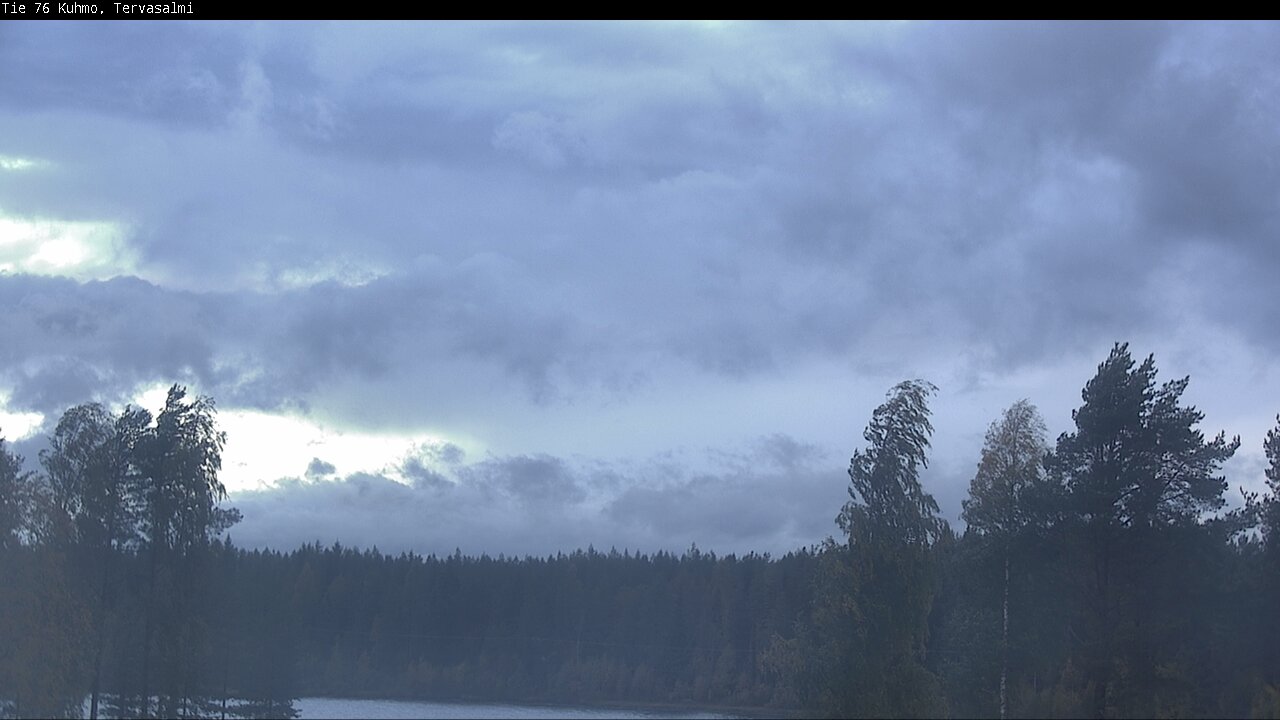 Weather Camera Image Road 76 Kuhmo, Tervasalmi, Kuhmo, Kainuu