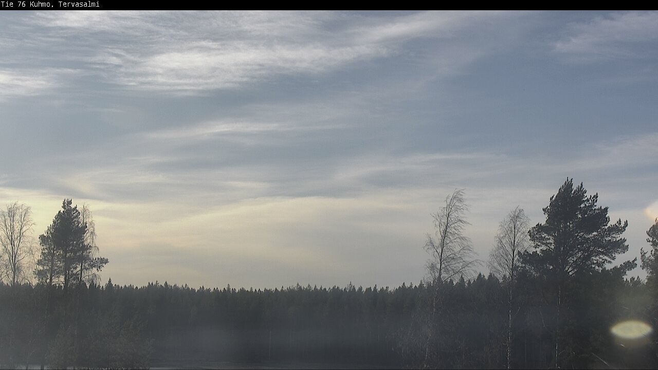 Kelikamerat Kuva Tie 76 Kuhmo, Tervasalmi, Kuhmo, Kainuu