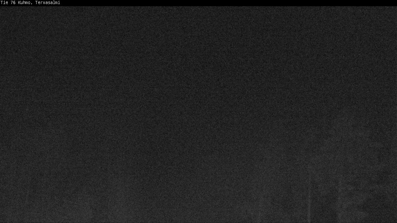 Weather Camera Image Road 76 Kuhmo, Tervasalmi, Kuhmo, Kainuu