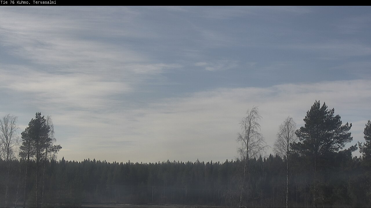 Kelikamerat Kuva Tie 76 Kuhmo, Tervasalmi, Kuhmo, Kainuu