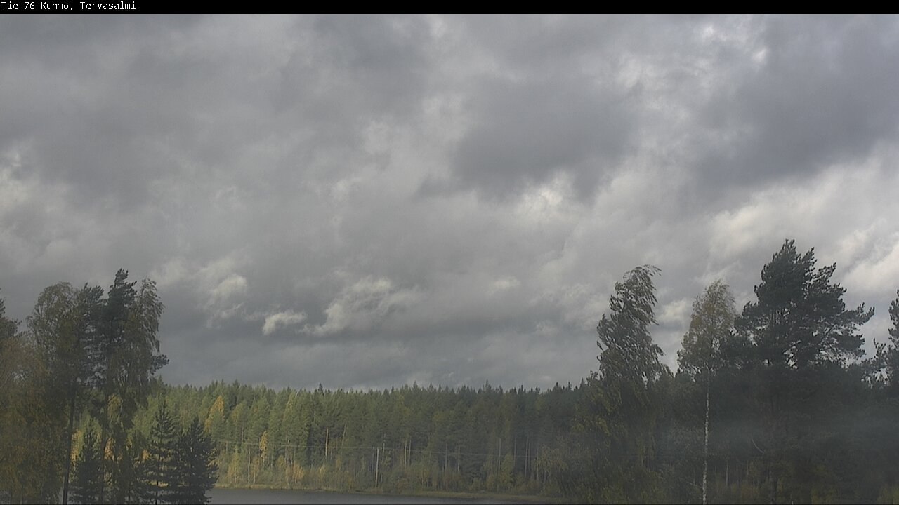 Weather Camera Image Road 76 Kuhmo, Tervasalmi, Kuhmo, Kainuu