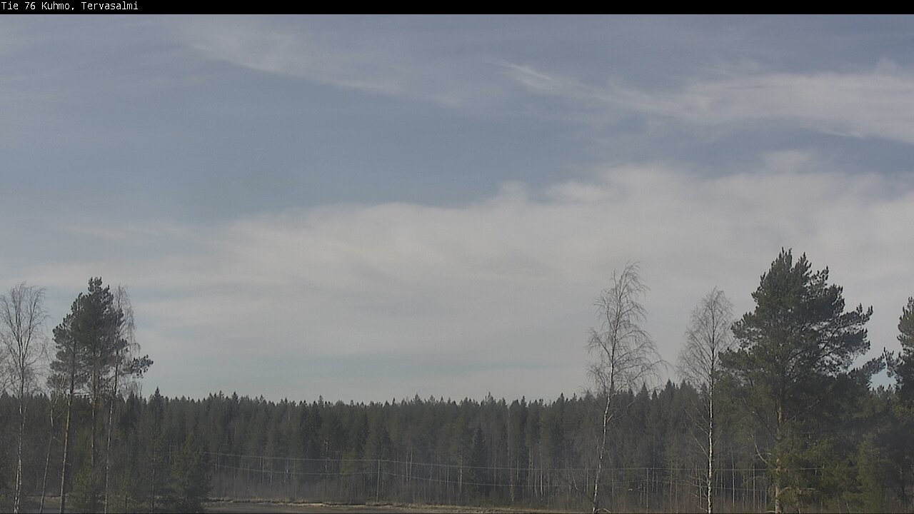 Kelikamerat Kuva Tie 76 Kuhmo, Tervasalmi, Kuhmo, Kainuu