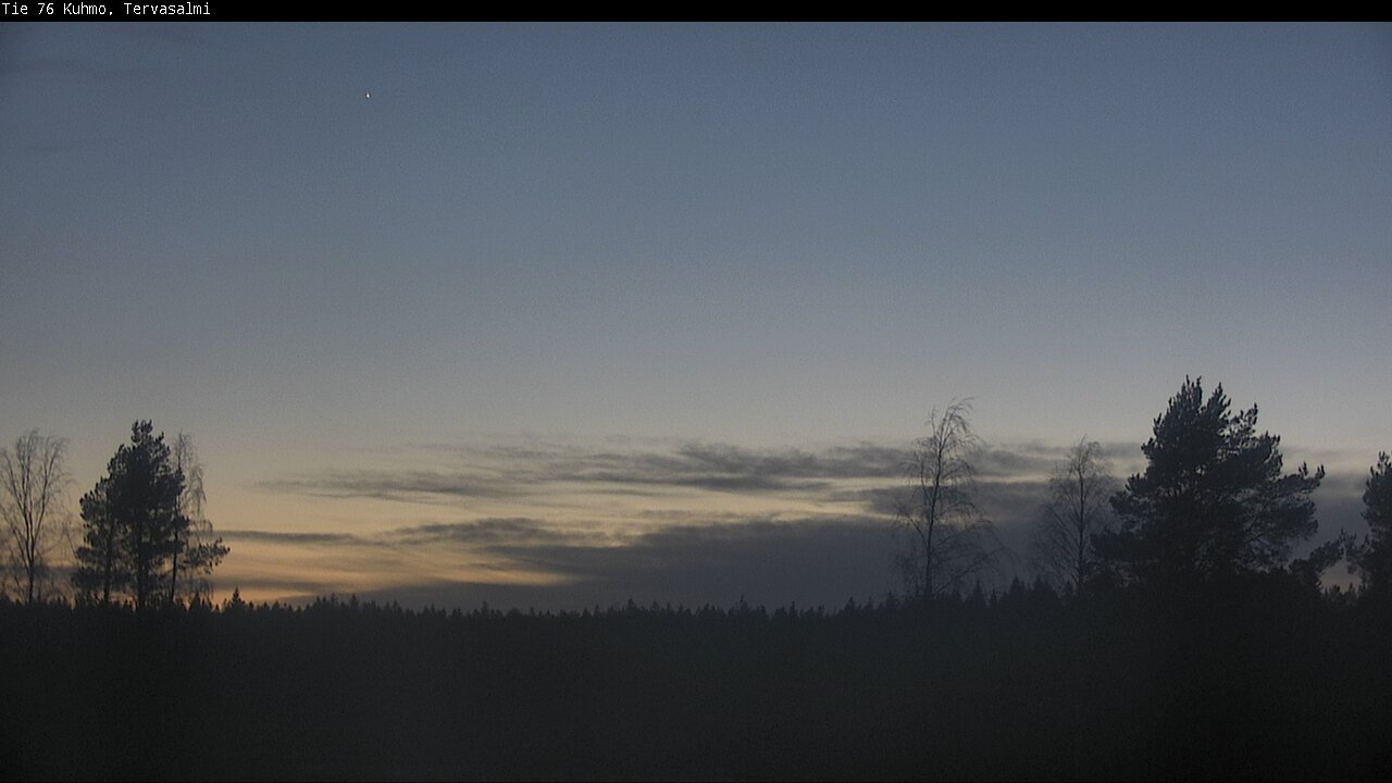 Kelikamerat Kuva Tie 76 Kuhmo, Tervasalmi, Kuhmo, Kainuu