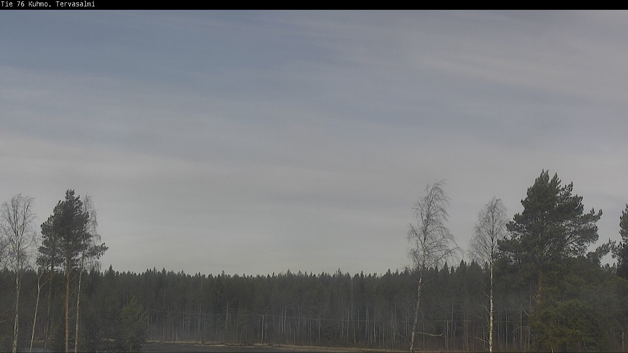 Kelikamerat Kuva Tie 76 Kuhmo, Tervasalmi, Kuhmo, Kainuu