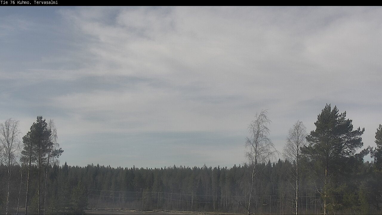 Kelikamerat Kuva Tie 76 Kuhmo, Tervasalmi, Kuhmo, Kainuu