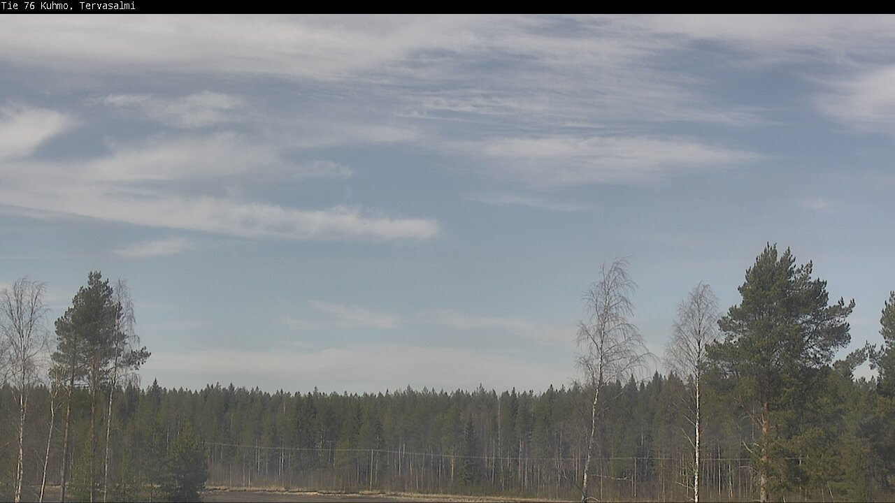 Kelikamerat Kuva Tie 76 Kuhmo, Tervasalmi, Kuhmo, Kainuu
