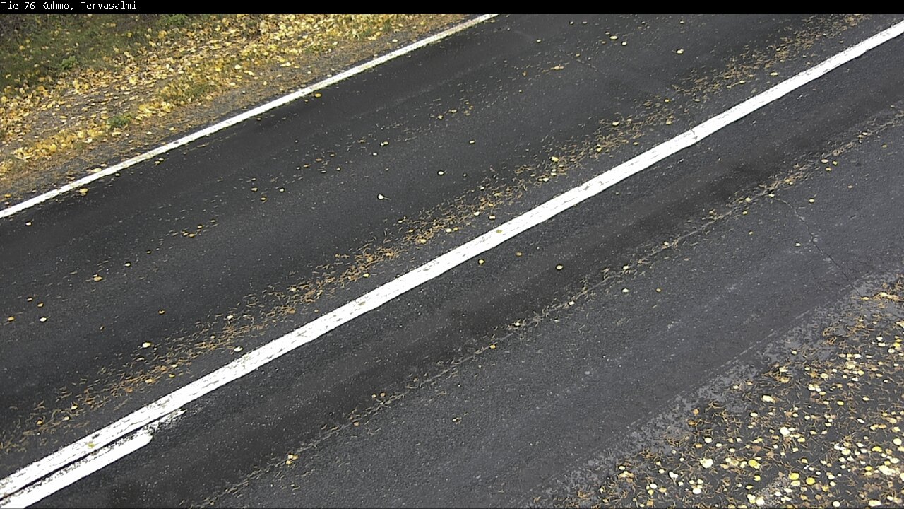 Weather Camera Image Väg 76 Kuhmo, Tervasalmi, Kuhmo, Kainuu