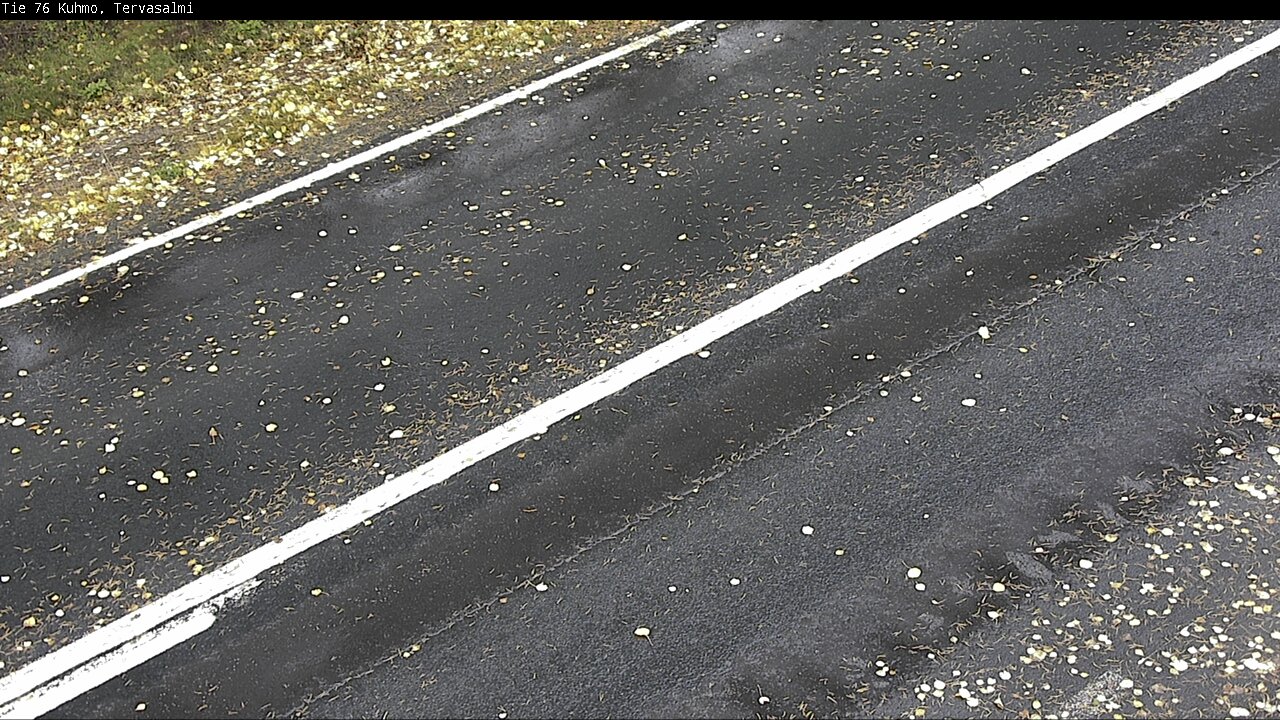 Weather Camera Image Väg 76 Kuhmo, Tervasalmi, Kuhmo, Kainuu