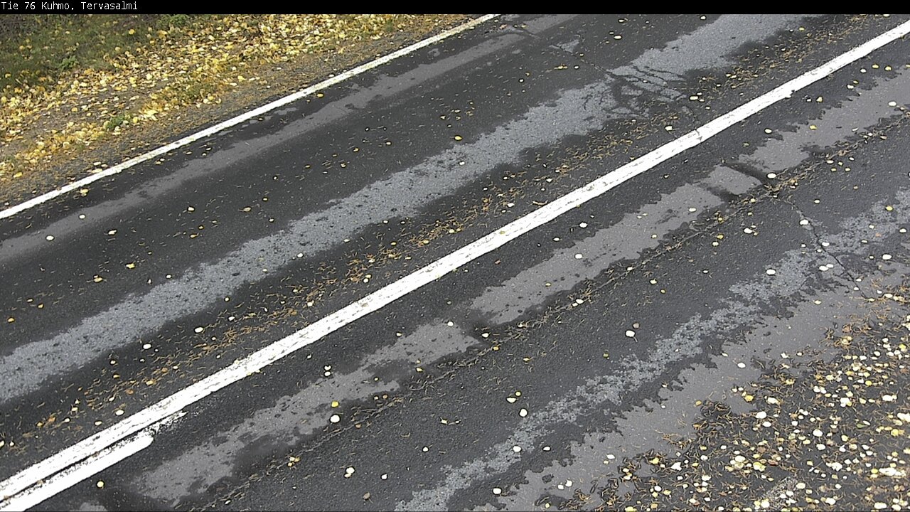 Weather Camera Image Väg 76 Kuhmo, Tervasalmi, Kuhmo, Kainuu