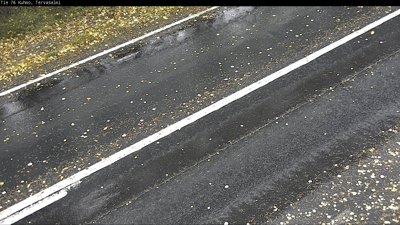 Weather Camera Image Väg 76 Kuhmo, Tervasalmi, Kuhmo, Kainuu