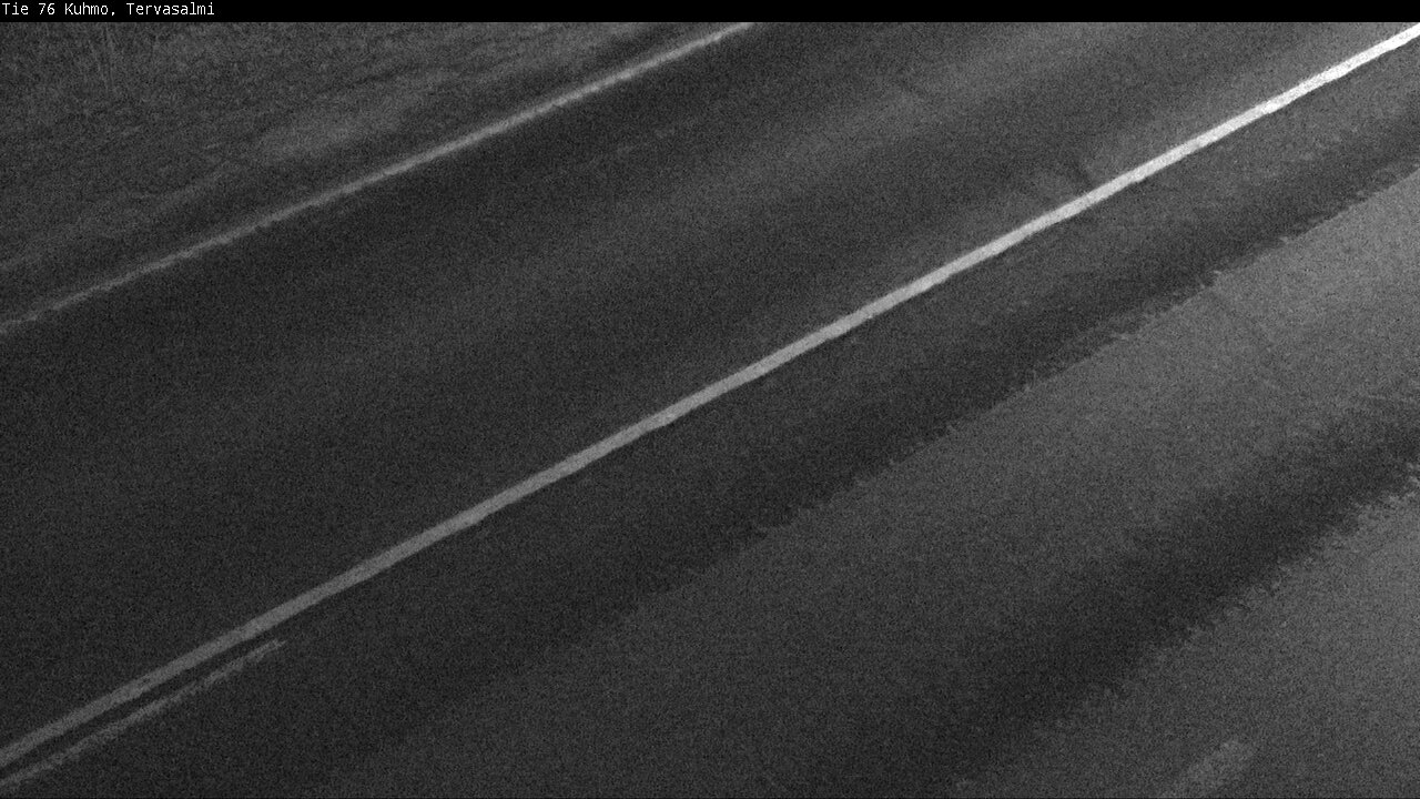 Weather Camera Image Väg 76 Kuhmo, Tervasalmi, Kuhmo, Kainuu