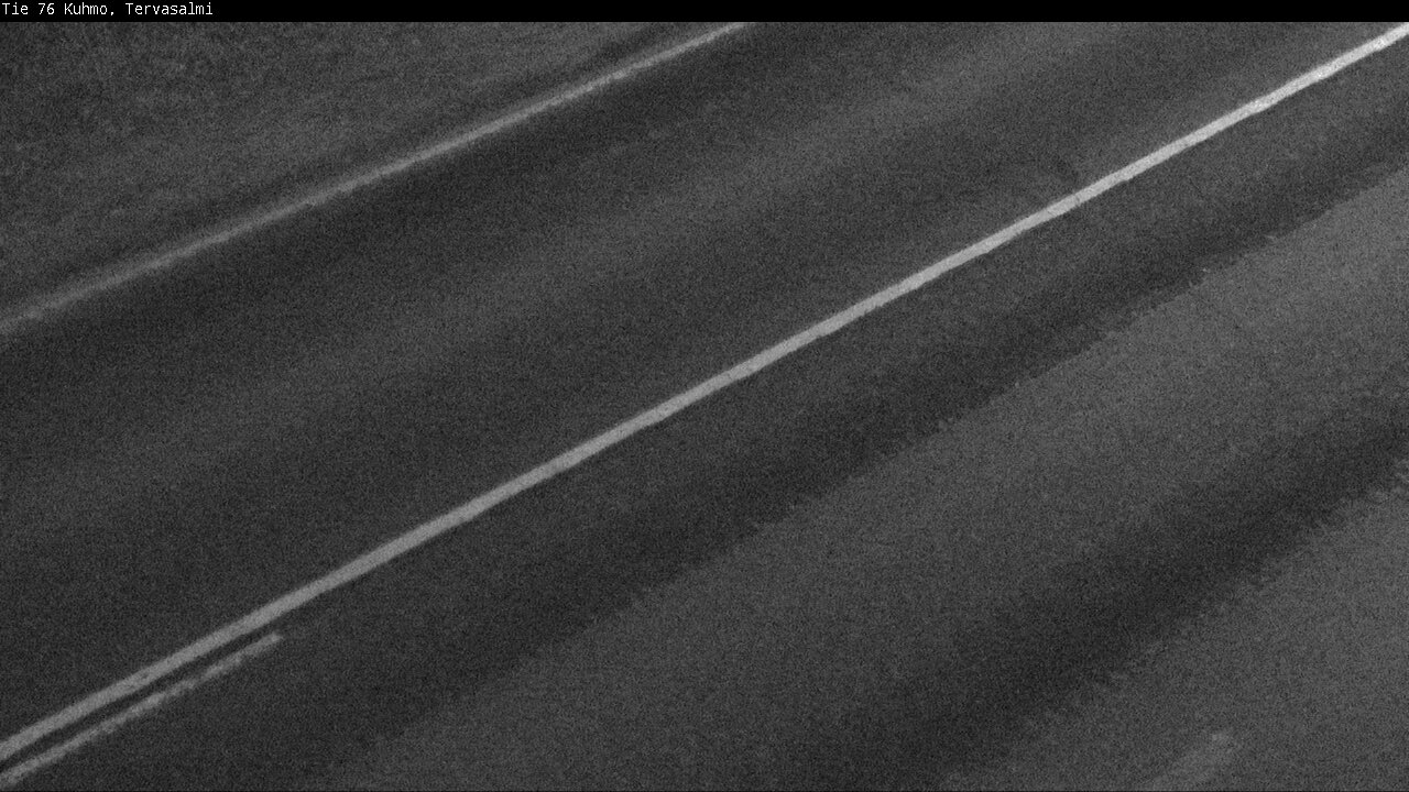 Weather Camera Image Väg 76 Kuhmo, Tervasalmi, Kuhmo, Kainuu