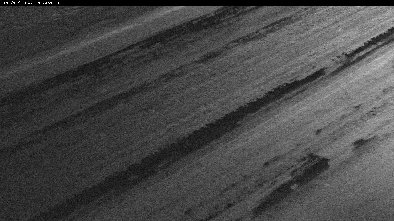 Weather Camera Image Road 76 Kuhmo, Tervasalmi, Kuhmo, Kainuu