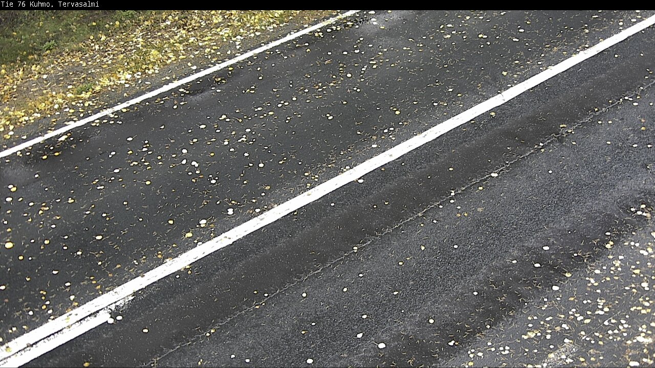 Weather Camera Image Väg 76 Kuhmo, Tervasalmi, Kuhmo, Kainuu