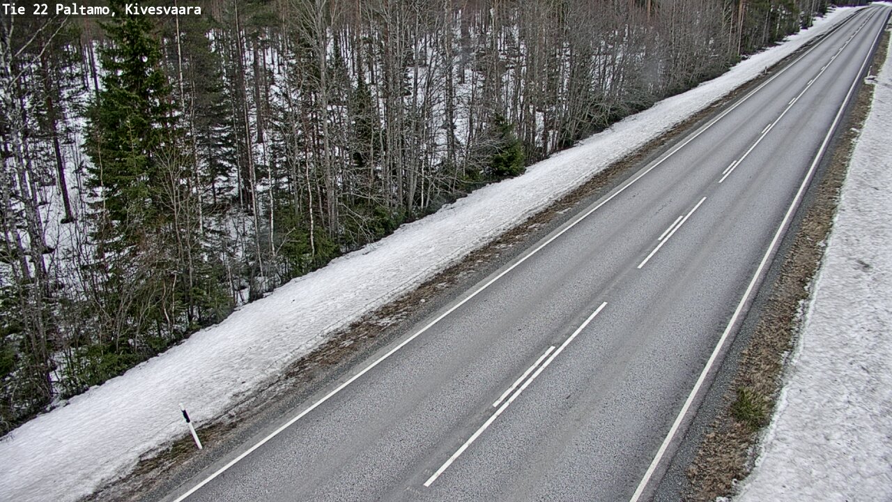 Kelikamerat Kuva Tie 22 Paltamo, Kivesvaara, Paltamo, Kainuu