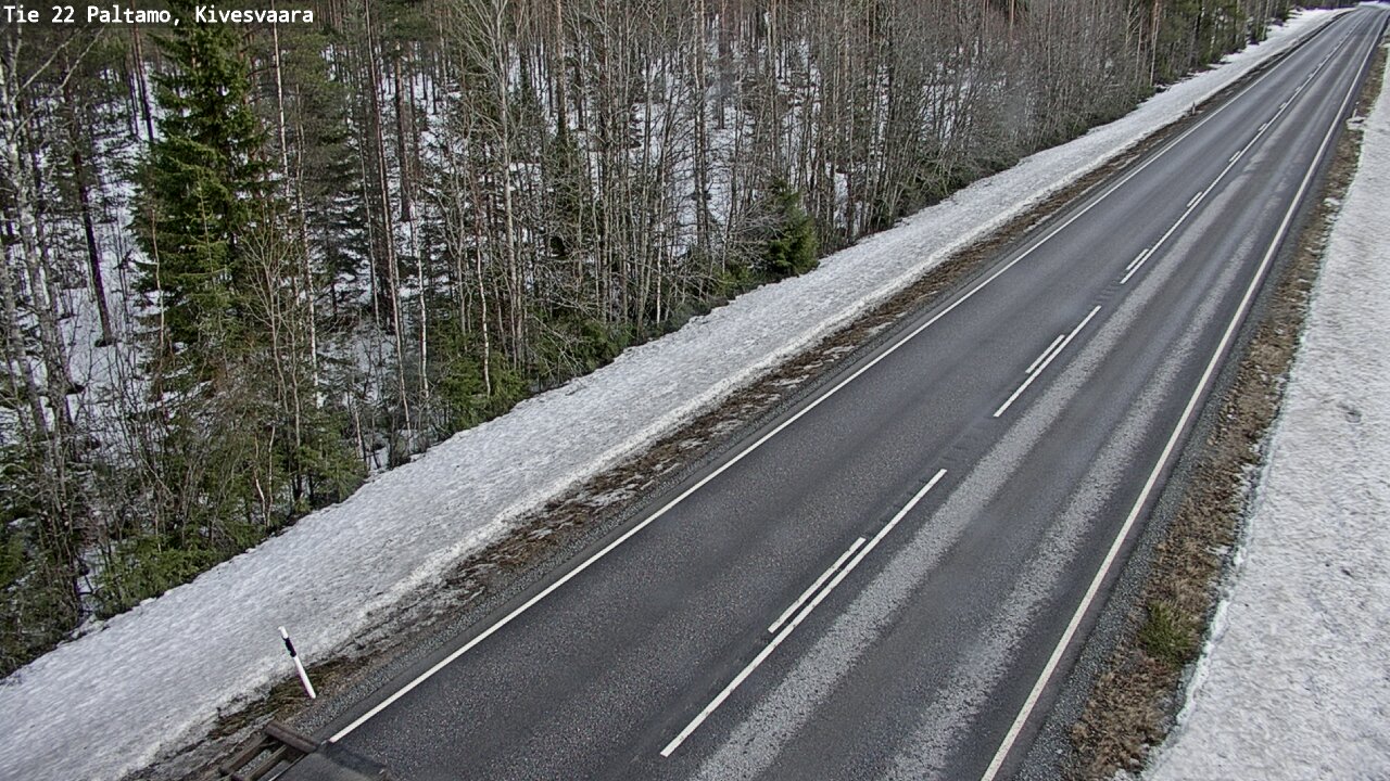 Kelikamerat Kuva Tie 22 Paltamo, Kivesvaara, Paltamo, Kainuu