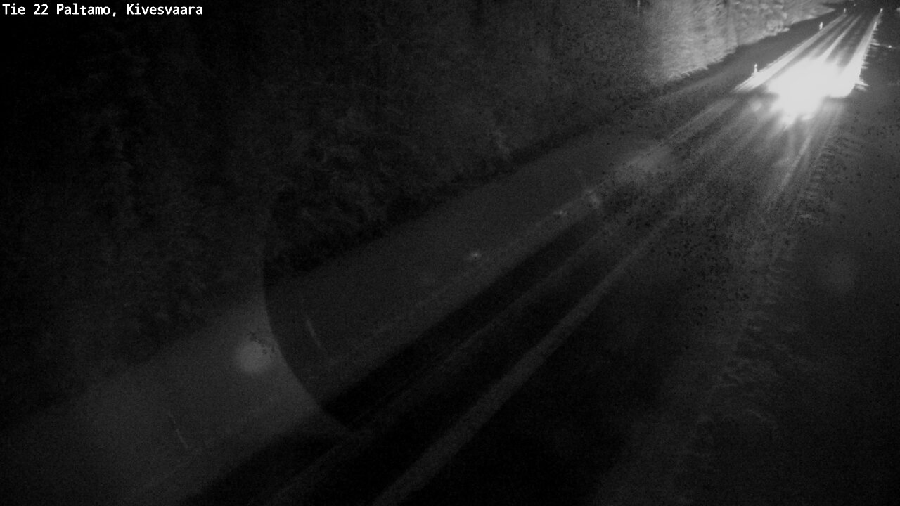 Weather Camera Image Väg 22 Paltamo, Kivesvaara, Paltamo, Kainuu